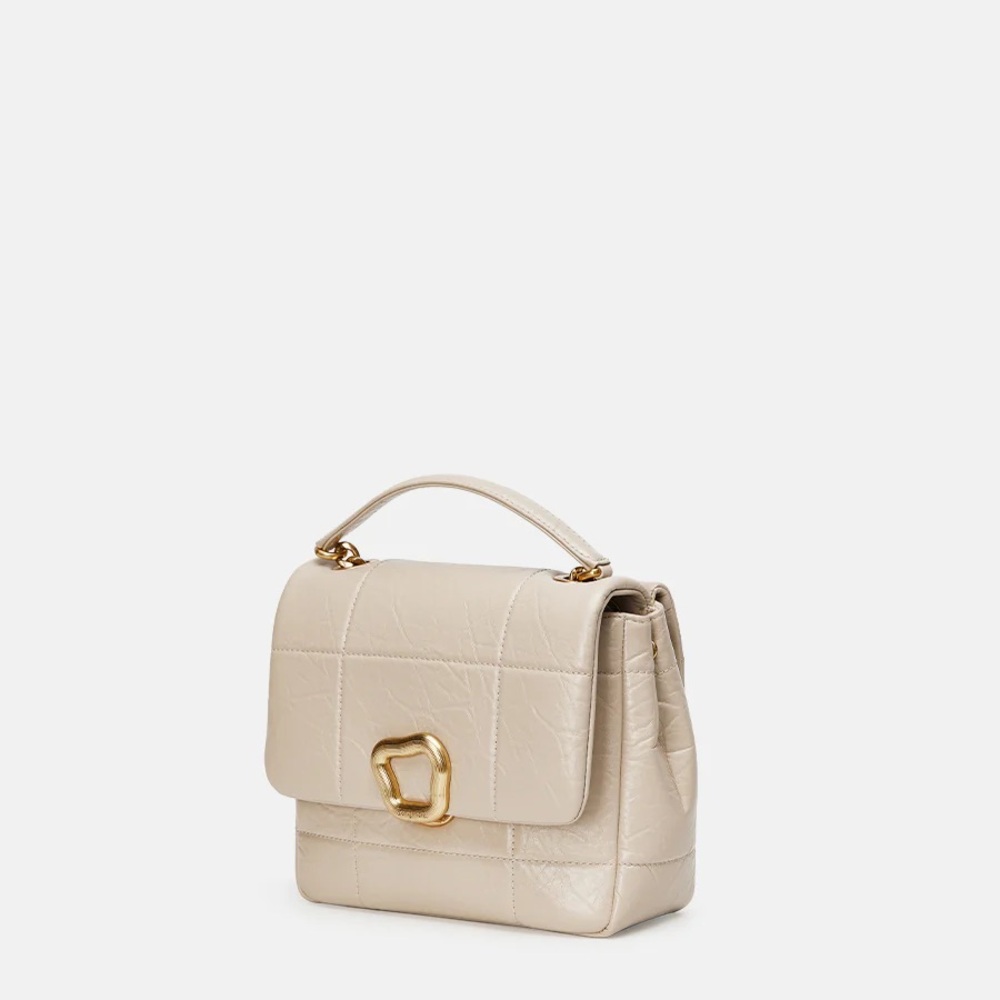 Songmont Cream Handbag